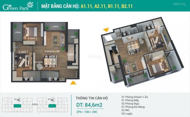 Bảng hàng đợt 1 Phương Đông Green Park - Giá chỉ từ 1,35 tỷ - Chiết khấu 3% - Hỗ trợ vay 70% 13135239