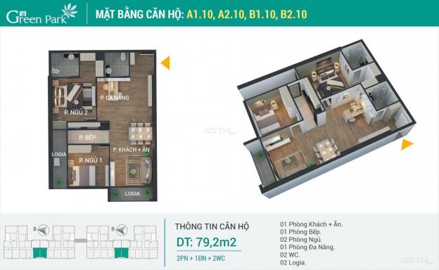 Bảng hàng đợt 1 Phương Đông Green Park - Giá chỉ từ 1,35 tỷ - Chiết khấu 3% - Hỗ trợ vay 70% 13135239