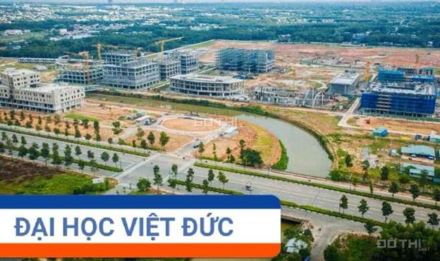 Đất nền ngay làng Đại học Việt Đức và Thủ Dầu Một, 100m2 thổ cư, dân cư có sẵn, kinh doanh liền 13136335