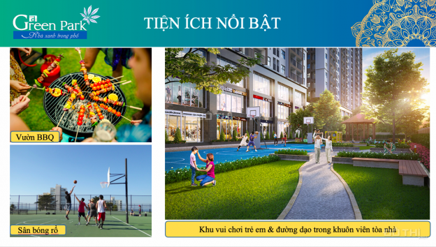 Phương Đông Green Park căn hộ 2PN 1,3 tỷ duy nhất Q. Hoàng Mai, hỗ trợ trả góp, 0888333385 13127156