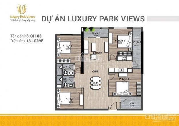Bán căn 131m2, 4 phòng ngủ chung cư Luxury Park view ngay sát công viên Cầu Giấy nhận nhà ở luôn 13147132
