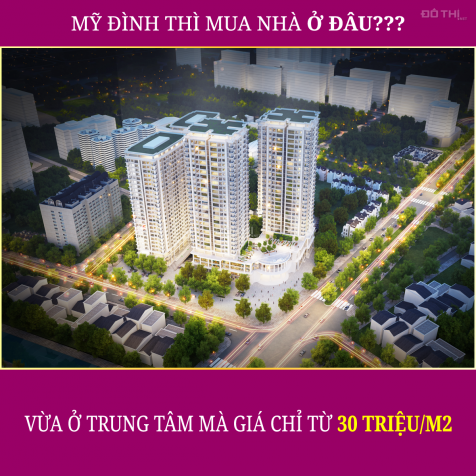 Căn hộ 132.9m2, trung tâm Mỹ Đình giá từ 3,9 tỷ, HTLS 0% 18 tháng, LH 0328682266 13149023