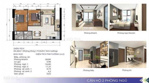 Bán căn hộ chung cư tại dự án Phú Tài Residence, Quy Nhơn, Bình Định diện tích 52m2, giá 1.4 tỷ 13152512