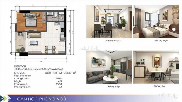Bán căn hộ chung cư tại dự án Phú Tài Residence, Quy Nhơn, Bình Định diện tích 52m2, giá 1.4 tỷ 13152512