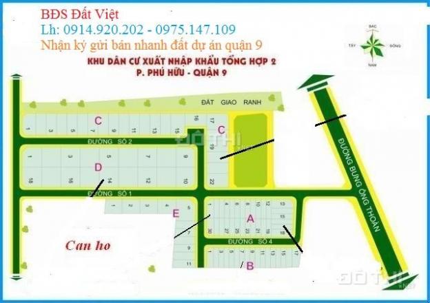 Cần bán nền nhà phố 90m2, khu dân cư xuất nhập khẩu, Phú Hữu, Q. 9, sổ đỏ chính chủ giá rẻ cần bán 12837473