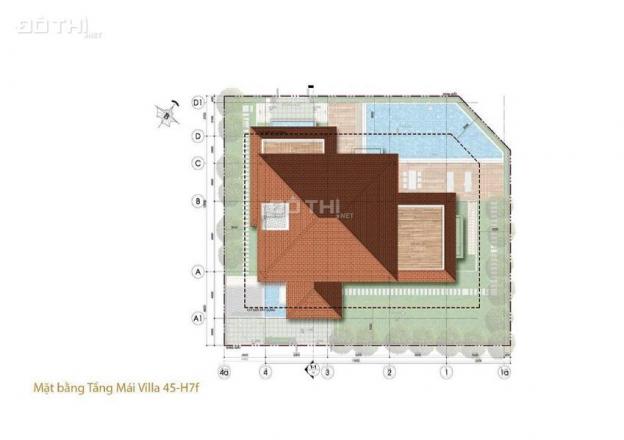 Bán villa Sala Saroma căn góc đầu hồi gần 500m2 đất, hồ bơi riêng 13159808