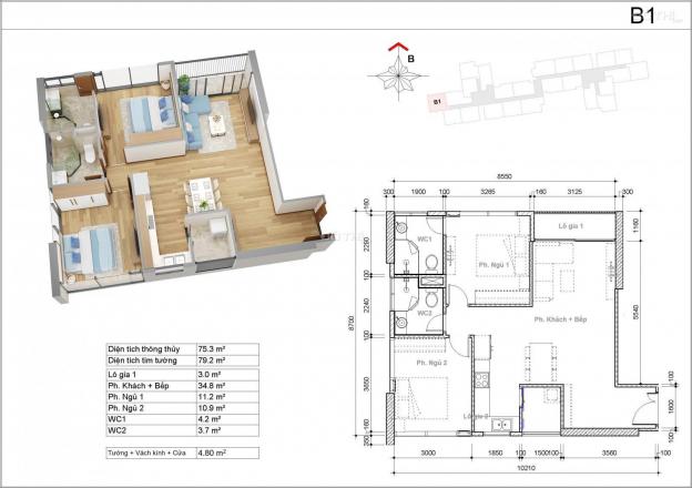 Eco Green , Q7 Căn đẹp nhất dự án HR3.09.01 Giá gốc HĐMB đã CK 6% ngày mở bán 13163490