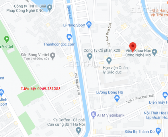 Bán đất tại đường Phan Đình Giót, Thanh Xuân, Hà Nội diện tích 37m2, giá 147tr/m2 13165150