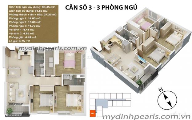 Bàn giao tòa Pearl 2 thanh toán 30% nhận nhà ở ngay, quà tặng 250tr 13165838