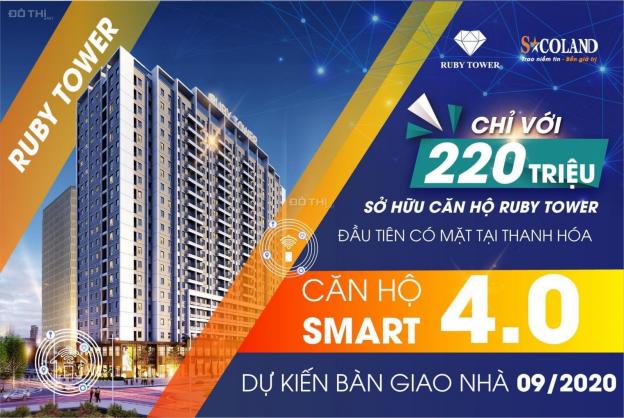 Trả góp chỉ ngang tiền thuê nhà mỗi tháng sở hữu ngay căn hộ smart home - Ruby Tower 13165839