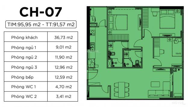 Harmony Square (DLC Complex) CK 3% diện tích 91,3m2/ 3PN chỉ từ 3,3 tỷ, Lãi suất 0% trong 12 tháng 13167204