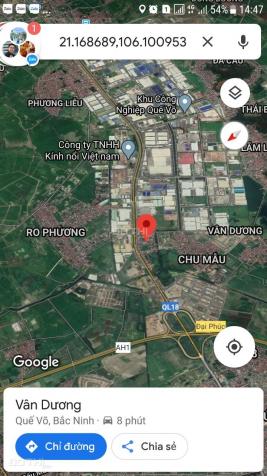 Bán làn 2 QL 18 gần siêu thị Minh Anh, Vân Dương, Bắc Ninh. DT 92,5m2 giá 2,5xx tỷ, 0904 174 982 13173156