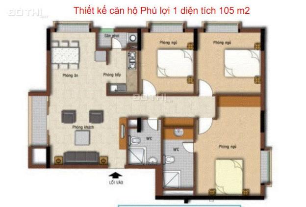 Bán căn hộ D1 Phú Lợi 12 tầng, phường 7, Q8, TP HCM. Giá tốt 13173181