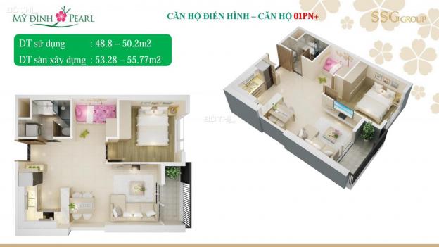 Bán căn hộ 1PN Mỹ Đình Pearl, chỉ 2 tỷ, nhận nhà ngay, 094.996.8822 13173188