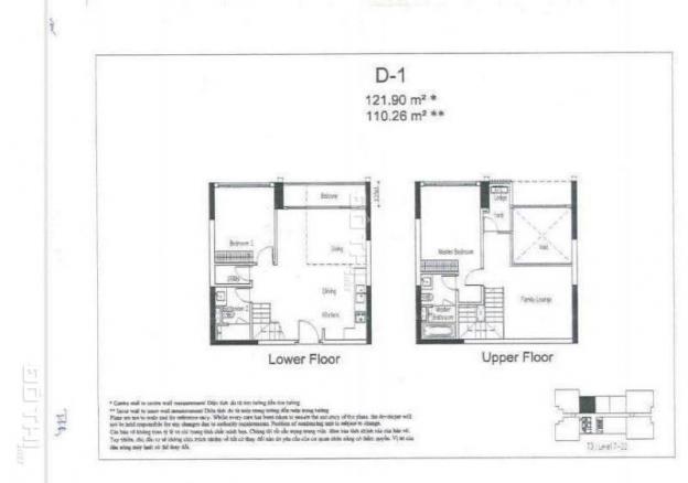 Cho thuê căn hộ thông tầng 3PN, 122m2, nội thất sang chảnh tại Estella Heights tháp T3 13169999