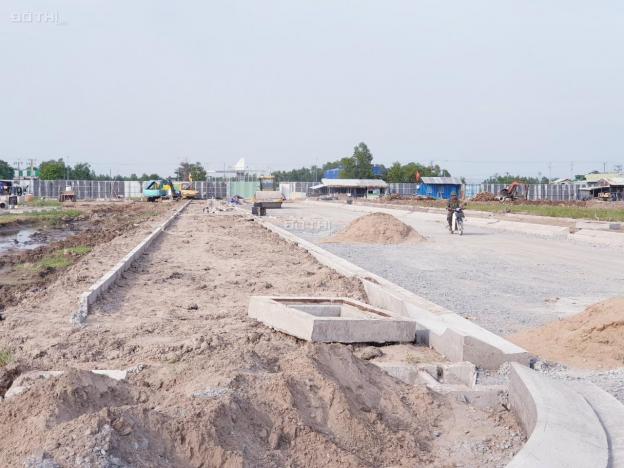 Bán đất nền dự án tại dự án khu đô thị Sao Vàng, Đức Hòa, Long An, DT 90m2, giá từ 7 triệu/m2 13178979