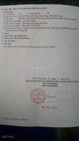 Bán 2 lô đất đẹp huyện Gò Công Đông, Tiền Giang, SĐCC, giá tốt 13181041