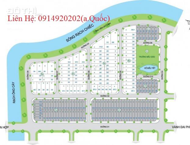 Cần bán gấp đất nền dự án Trí Kiệt, Quận 9, mặt tiền D1. Giá 72 tr/m2 8841325