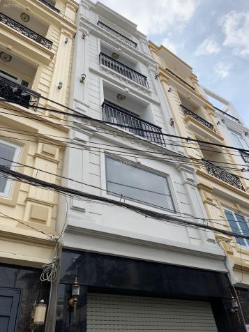 Nhà mới 4 tầng hẻm xe hơi, đường Vũ Tùng, gần chợ Bà Chiểu, phường 2, Bình Thạnh 13188944