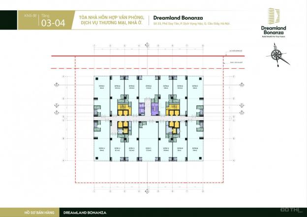 Bán 02 lô ngoại giao văn phòng 103m2 Dreamland Duy Tân, Vào tên trực tiếp HĐ, Nhận mặt bằng ngay 13191521