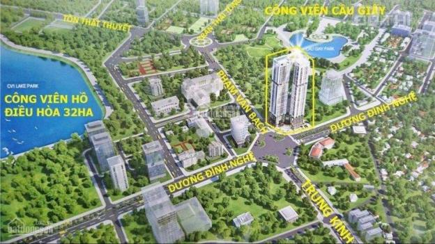 Chính chủ bán căn hộ 96m2 view công viên Cầu Giấy giá 4 tỷ full nội thất. LH 0961881822 13192133