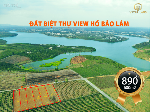 Đất view hồ Bảo Lâm, 900m2 chỉ từ 1.2tr/m2, SHR, công chứng ngay 13192411