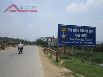 Chính chủ bán đất 2 mặt tiền tái định cư khu Thống Nhất, đường đôi thị trấn Thanh Sơn, tỉnh Phú Thọ 13193204