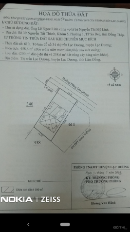 Chính chủ cần bán gấp đất nền mặt tiền đường Đăng Gia, gần khu du lịch Langbiang, Đà Lạt, Lâm Đồng 13195855