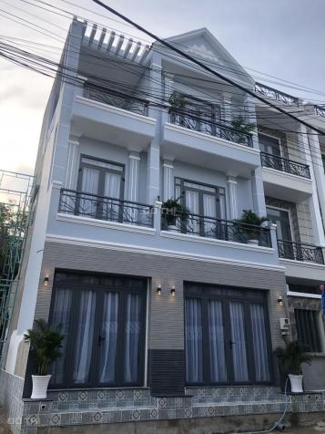 Nhà mới Lê Văn Lương, Nhà Bè, DT: 7x12m, trệt, 2 lầu, sân thượng + 4PN, hẻm xe hơi 13196638