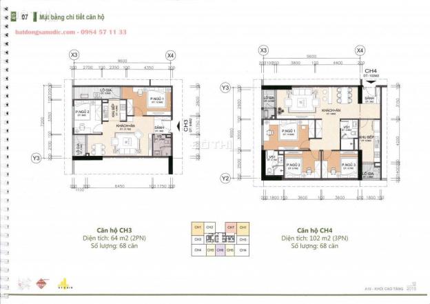 Bán căn hộ chung cư tại dự án A10 - A14 Nam Trung Yên, DT 65 - 100m2 2 - 3PN, giá 30 triệu/m2 13198188