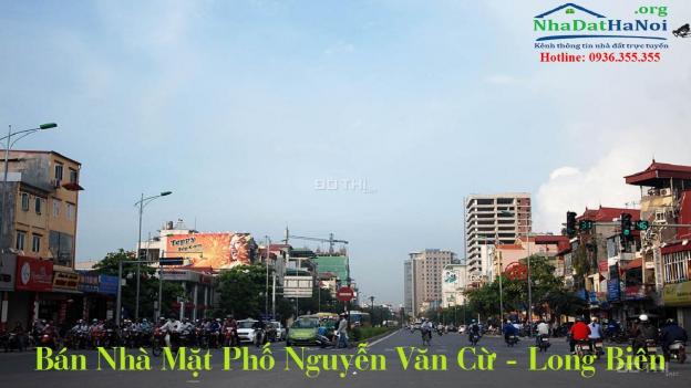 CC gửi bán căn nhà mặt đường Nguyễn Văn Cừ, Hà Nội, 370m2, MT 11m, 3 tầng, lô đầu hồi, giá tốt 13199346