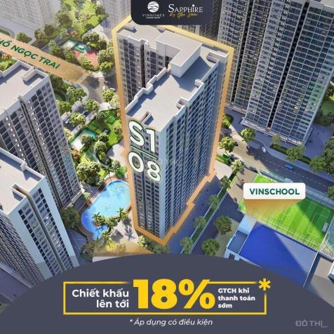 Bán căn hộ chung cư tại dự án Vinhomes Ocean Park Gia Lâm, Gia Lâm, Hà Nội, DT 55m2, giá 1.6 tỷ 13200035