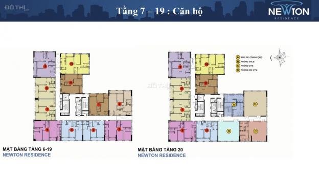 Căn 101m2 Newton Residence bán HTCB chỉ 6.570 tỷ, HĐMB 13203998
