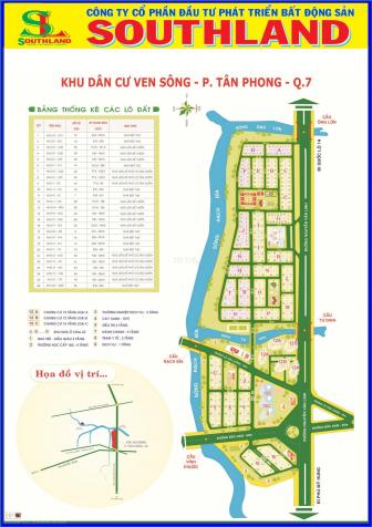 Bán đất Sadeco ven sông Tân Phong Quận 7, 5x18m giá 11 tỷ, 0906.897.839 Ngọc 13207747