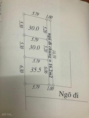 Cần bán 2 mảnh đất dt 56m2 + 55,7m2. Ngõ rộng thoáng, I10 đỗ cổng, giá tốt cho đầu tư, 0907290666 13207929