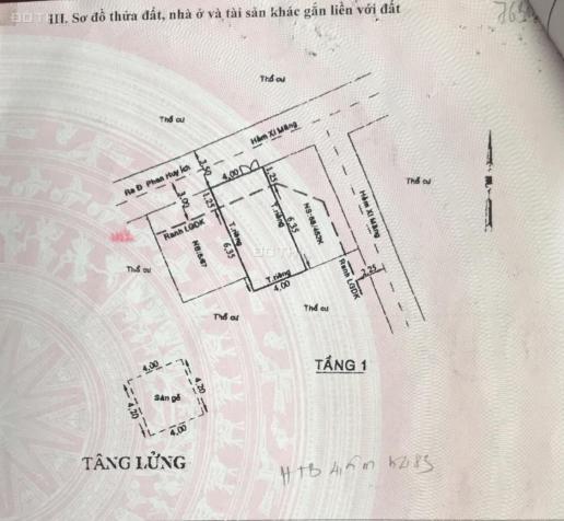 Nhà vuông vức 4x8m, đường 3,5m Bùi Quang Là 13211331