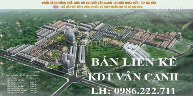 Chính chủ bán gấp nhà liền kề LK 39 KĐT Vân Canh Hud, Hoài Đức. DT 100m2, SĐCC, giá: 53 triệu/m2 13213164
