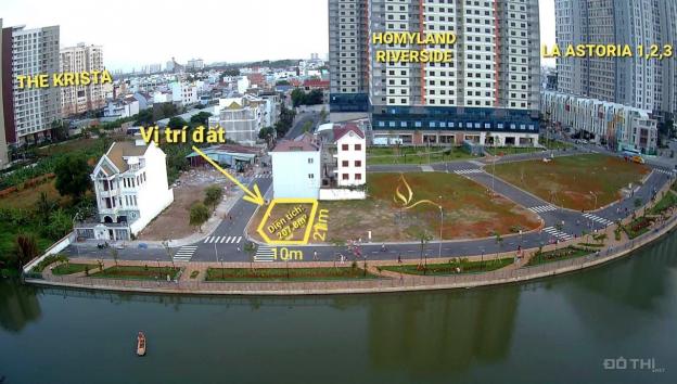 Bán lô biệt thự view sông Homyland Riverside, Bình Trưng Đông, Quận 2 13216603