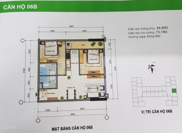 Cho thuê căn hộ chung cư 282 Nguyễn Huy Tưởng, nhà mới nhận bàn giao, giá từ 7.5 tr/th 13236352