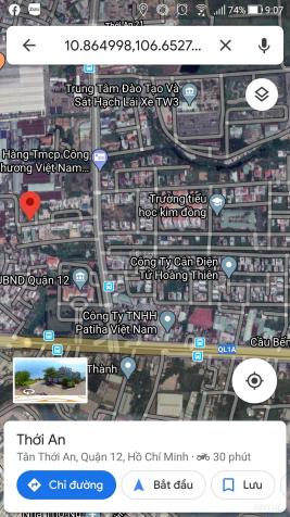 Em cần bán đất quận 12, đường 2MT Lê Thị Riêng, 216m2 khu dân cư Phú Nhuận, Thới An, Q. 12, TPHCM 13245737