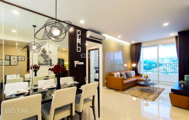 Cho thuê căn hộ 2PN full nội thất, 70m2 tại CC Golden Mansion 119 Phổ Quang. 0906699824 13255859