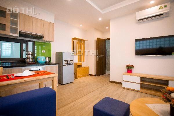 Cho thuê căn hộ cao cấp full nội thất 1PN, 1PK có ban công tại đường Trần Thái Tông (Khúc Thừa Dụ) 13256259