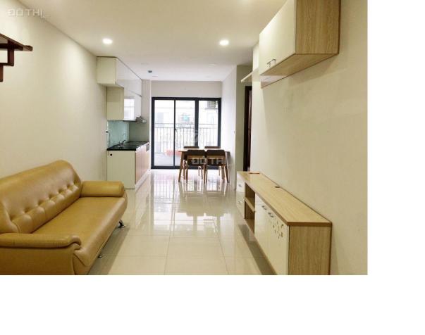 Cho thuê chung cư Hoàng Quốc Việt 98m2, chia 2 phòng ngủ gần như full nội thất 13266331