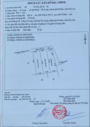 Cần bán 3 lô đất làng Ialang, P. Chi Lăng, TP. Pleiku, tỉnh Gia Lai 13272965