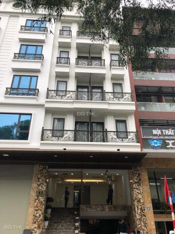 Cho thuê nhà mới xây mặt phố Nguyễn Quốc Trị 110m2 x 7T + hầm thông sàn 13277933