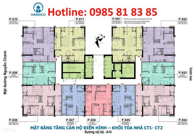 Chính chủ cần bán gấp ba căn hộ đẹp nhất dự án chung cư A10 - A14 Nam Trung Yên 13285398