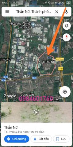 Tôi cần bán 1500m2, thôn Thần Nữ, KCN Đồng Văn, Hà Nam. Giá 7tr/m2 13287911