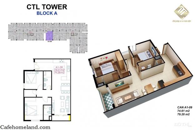 Duy nhất 1 căn 65m2, giá full 1.7 tỷ 13293436