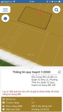 Đất đường Thới An 17A, 4000 m2. Giá 80 tỷ 13297568