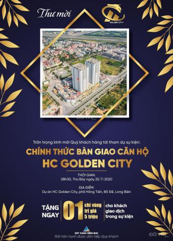 HC Golden - dự án vàng bậc nhất Long Biên, 3,4 tỷ 3PN 87m2 full nội thất cao cấp, CK 4%, tặng 80tr 13298846